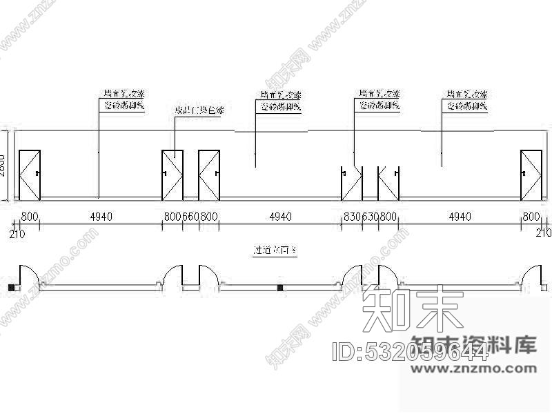 施工图某知名酒店客房装修图cad施工图下载【ID:532059644】