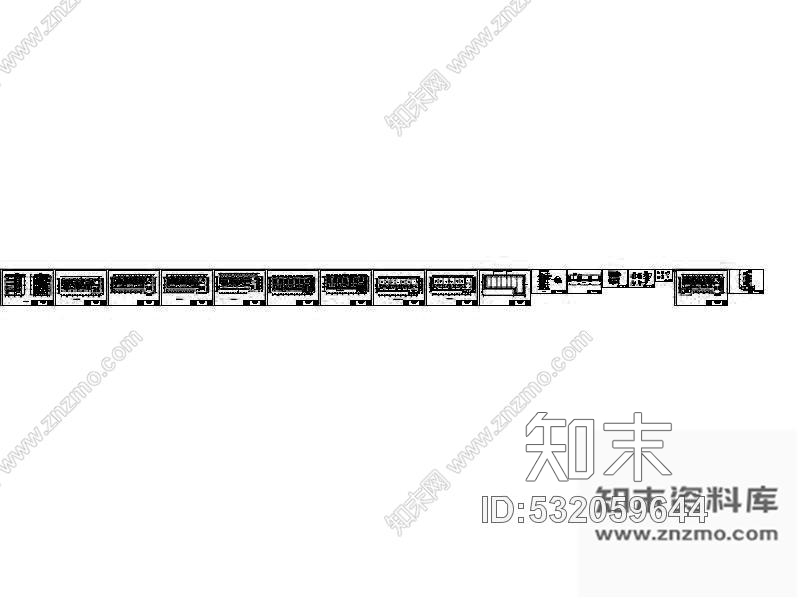 施工图某知名酒店客房装修图cad施工图下载【ID:532059644】