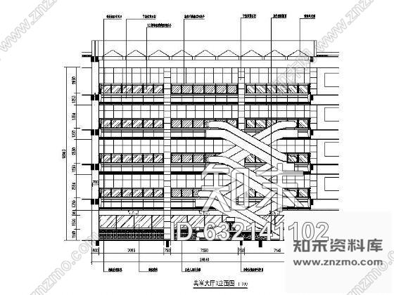 施工图山东某人民医院室内装修图含效果cad施工图下载【ID:632141102】