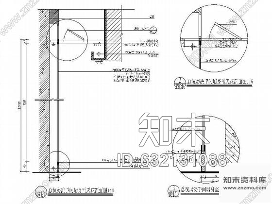 KTV俱乐部总统房卫生间装饰图cad施工图下载【ID:632131088】