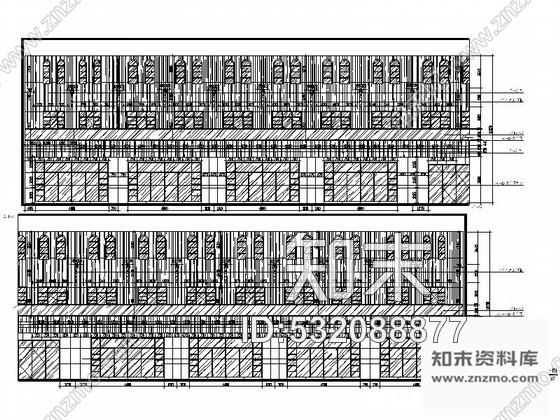 施工图山东现代企业集团写字楼CAD装修施工图含效果施工图下载【ID:532088877】