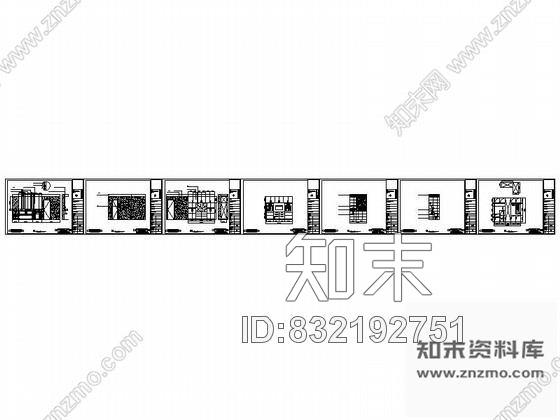 图块/节点贵阳某四居室主卧室立面图含效果cad施工图下载【ID:832192751】