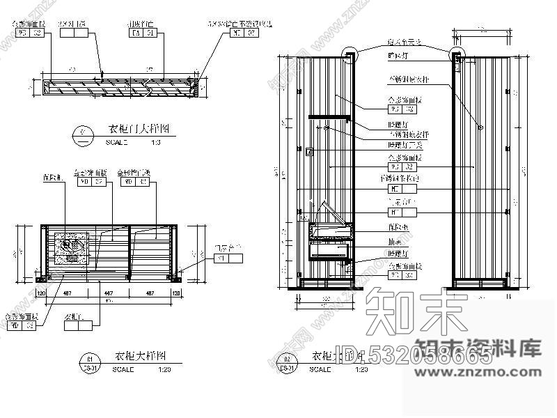 施工图北京某酒店双人房施工图cad施工图下载【ID:532058665】