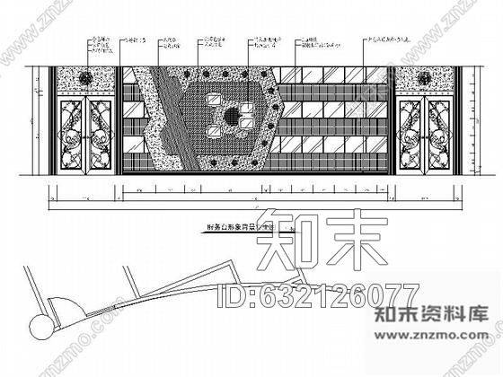 施工图现代时尚KTV室内全套装修施工图cad施工图下载【ID:632126077】