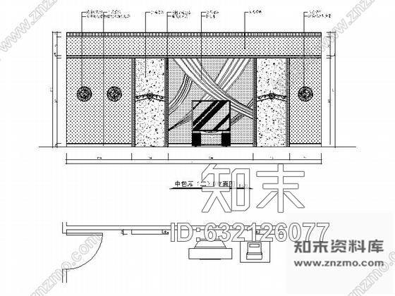 施工图现代时尚KTV室内全套装修施工图cad施工图下载【ID:632126077】