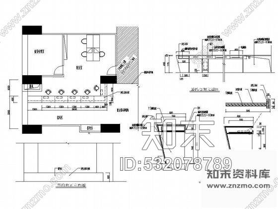 施工图某大型售楼部装饰装修图cad施工图下载【ID:532078789】