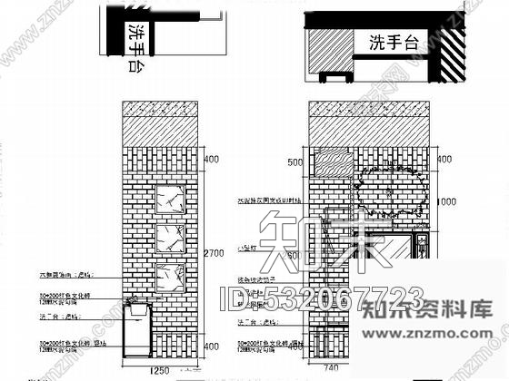 施工图精品著名时尚现代风格蛋糕烘焙店室内装修施工图含效果施工图下载【ID:532067723】