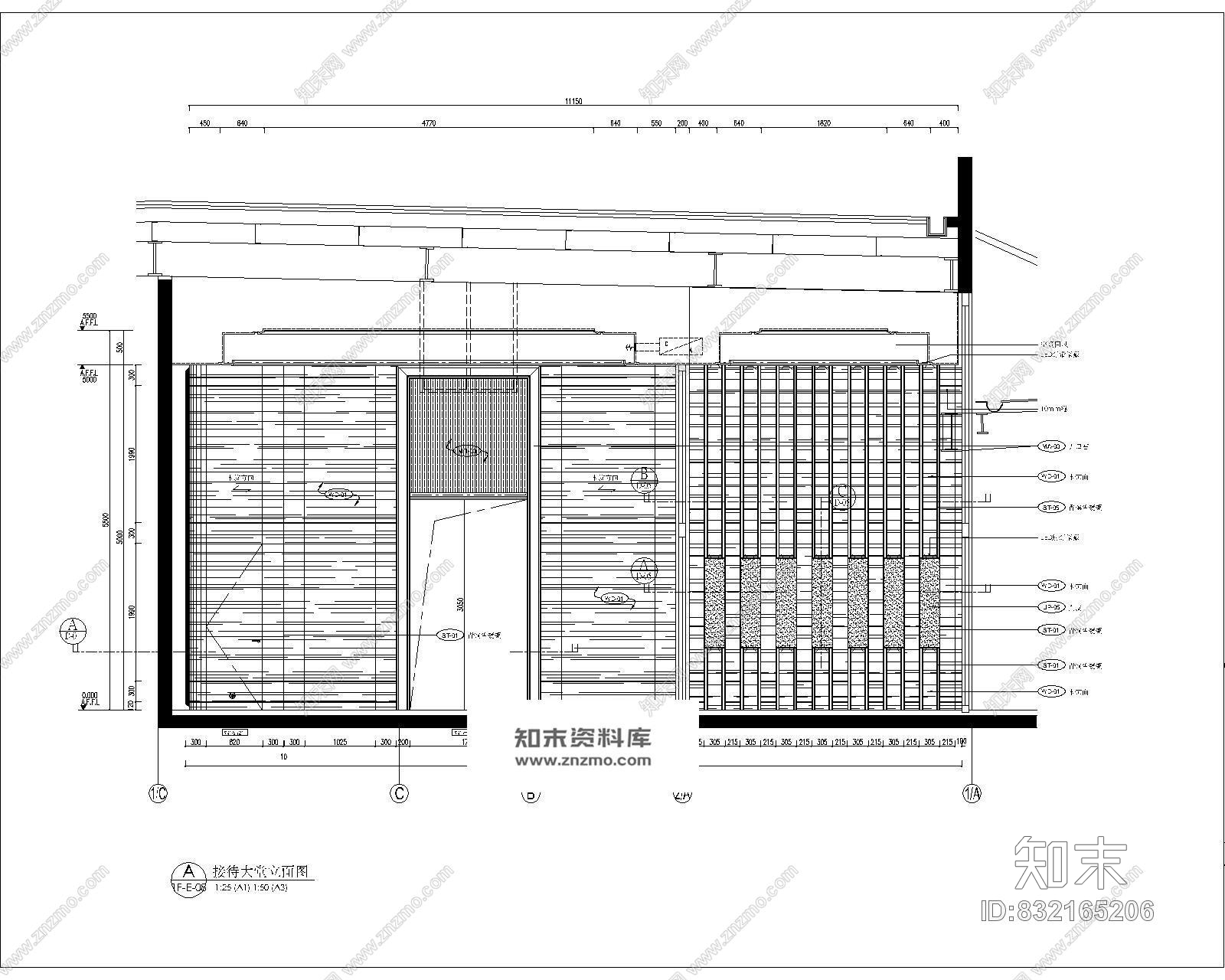 梁志天--大连海洋公园售楼处全套cad施工图cad施工图下载【ID:832165206】