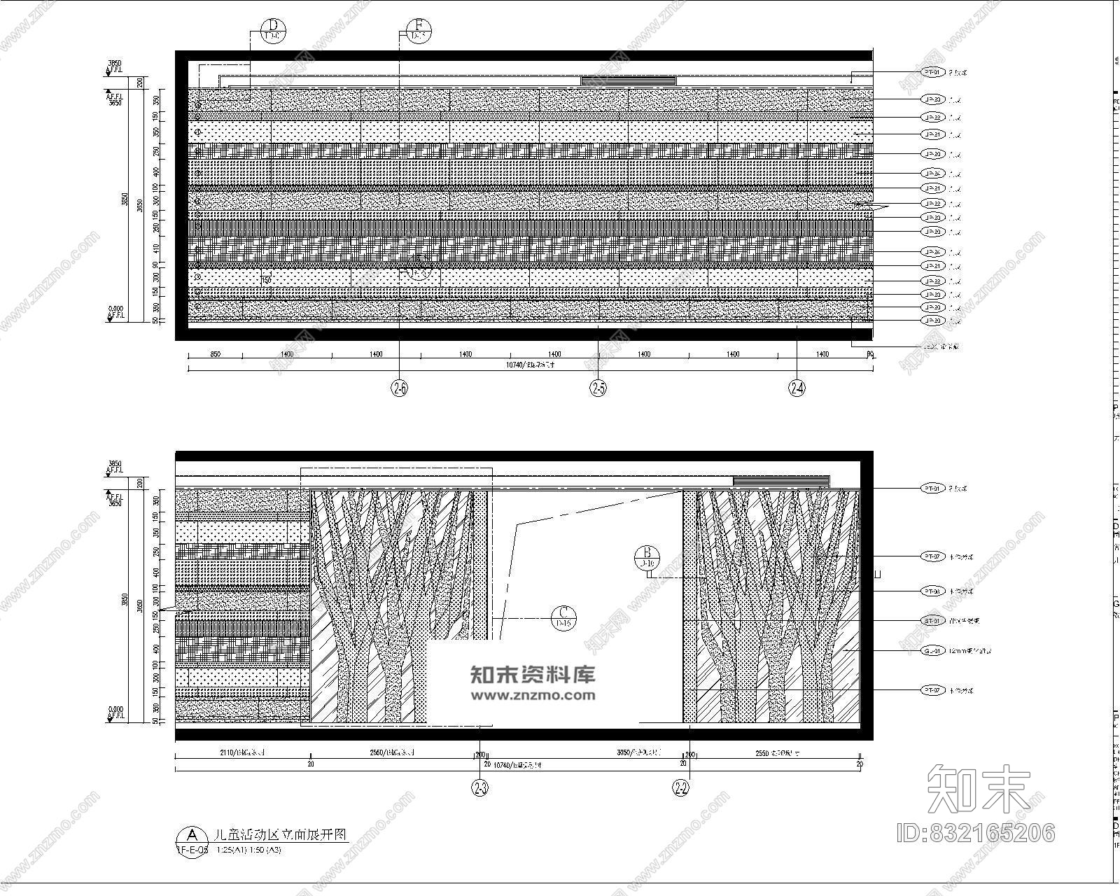 梁志天--大连海洋公园售楼处全套cad施工图cad施工图下载【ID:832165206】