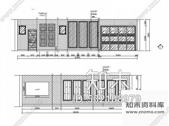 施工图湖北某地板专卖店设计装修图cad施工图下载【ID:532108979】