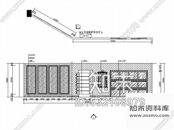 施工图湖北某地板专卖店设计装修图cad施工图下载【ID:532108979】