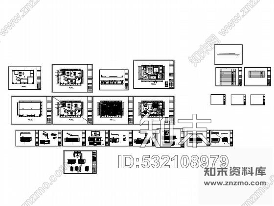 施工图湖北某地板专卖店设计装修图cad施工图下载【ID:532108979】