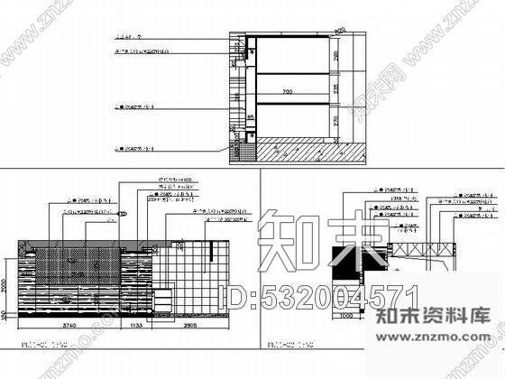 施工图北京连锁特色风味现代快餐厅装修施工图含效果cad施工图下载【ID:532004571】
