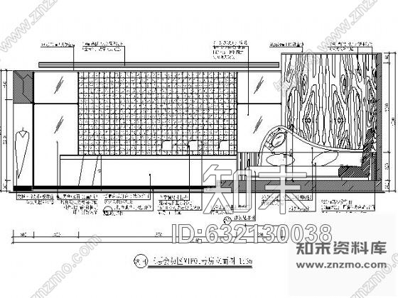 施工图夜总会VIP包间施工图Ⅱcad施工图下载【ID:632130038】