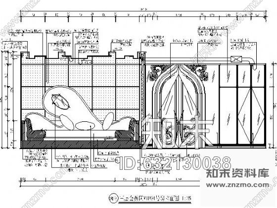 施工图夜总会VIP包间施工图Ⅱcad施工图下载【ID:632130038】