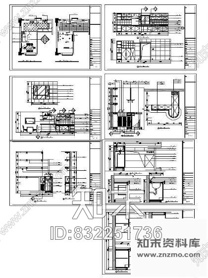 图块/节点花园别墅饭厅装修详图cad施工图下载【ID:832251736】