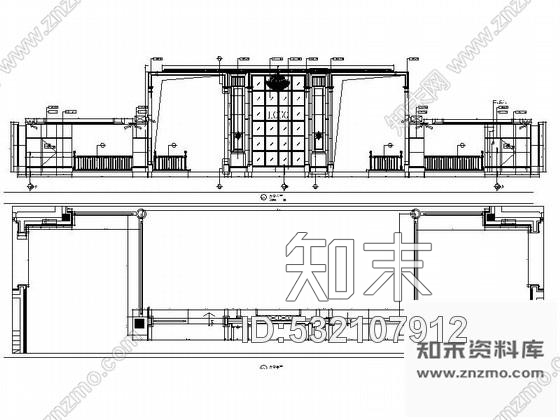 施工图浙江简欧风格销售中心室内装修施工图含实景高层典范小区，推荐！cad施工图下载【ID:532107912】