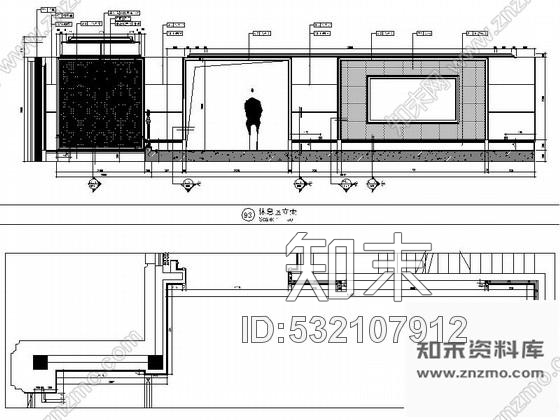 施工图浙江简欧风格销售中心室内装修施工图含实景高层典范小区，推荐！cad施工图下载【ID:532107912】