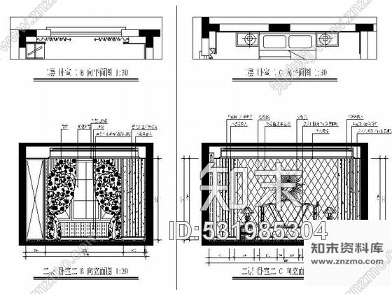 施工图三亚原创精品古典三层别墅样板房室内CAD装修图含效果cad施工图下载【ID:531985304】