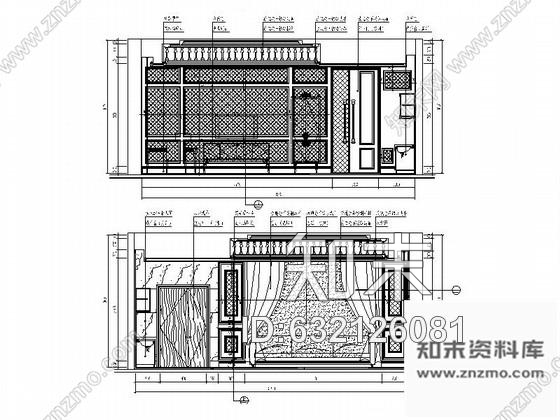 施工图北京豪华国际高档KTV包厢室内设计施工图cad施工图下载【ID:632126081】