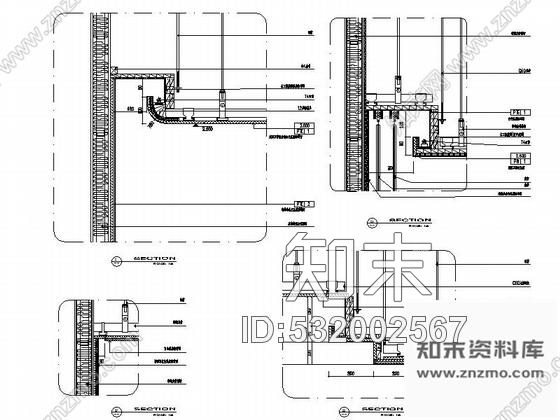 施工图湖南精装现代风格餐厅装修施工图cad施工图下载【ID:532002567】