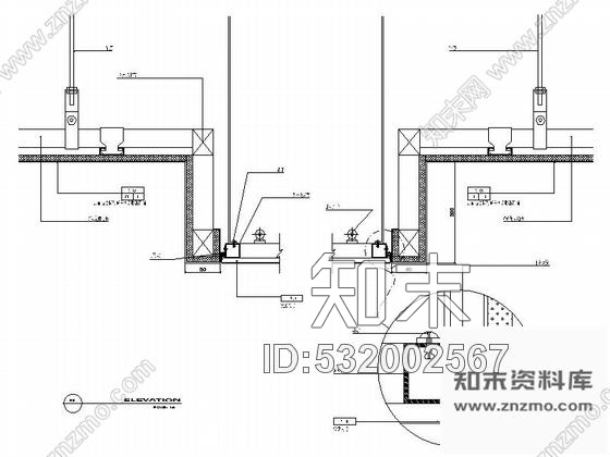 施工图湖南精装现代风格餐厅装修施工图cad施工图下载【ID:532002567】