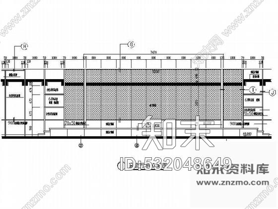 武夷山宴会厅装修设计图cad施工图下载【ID:532048649】