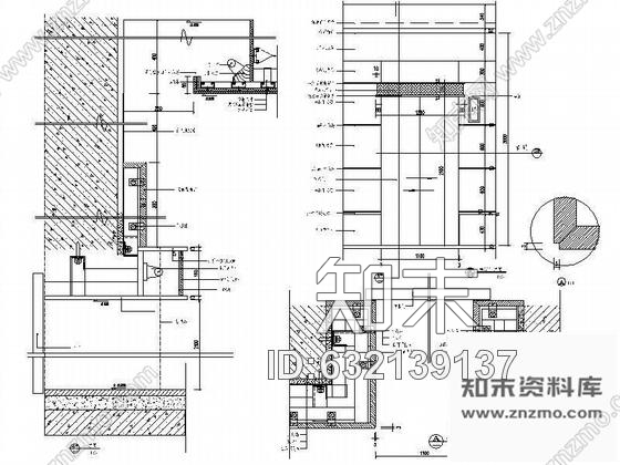 施工图山西某科教文交流中心大堂室内精装修图cad施工图下载【ID:632139137】