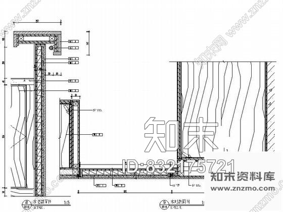 图块/节点红酒会所水吧详图cad施工图下载【ID:832175721】