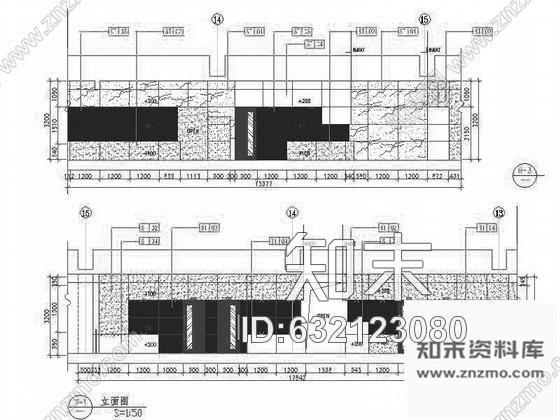 施工图上海动感时尚量版KTV室内装修图含实景cad施工图下载【ID:632123080】