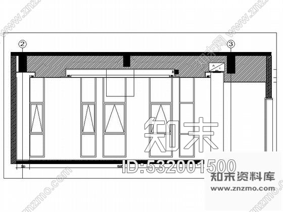 施工图宜昌国际性琴行企业高档食堂装修施工图含效果cad施工图下载【ID:532001500】