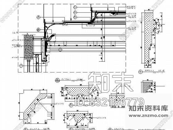 图块/节点酒店中餐厅中型包厢详图cad施工图下载【ID:832186779】