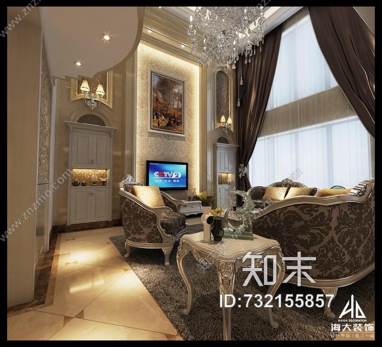 远辰山水一号吴姐复式楼cad施工图含效果图cad施工图下载【ID:732155857】