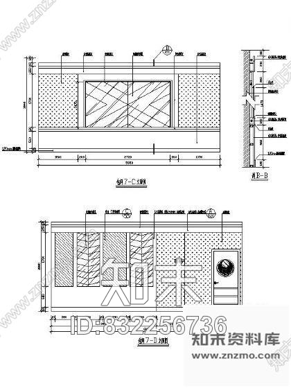图块/节点娱乐会所包房空间Ⅴcad施工图下载【ID:832256736】