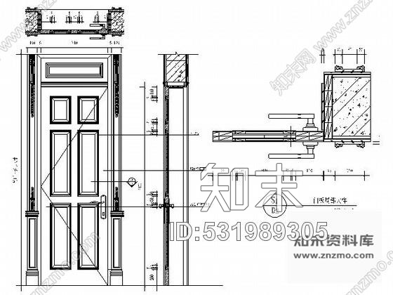 施工图上海西郊奢华别墅施工图含效果cad施工图下载【ID:531989305】