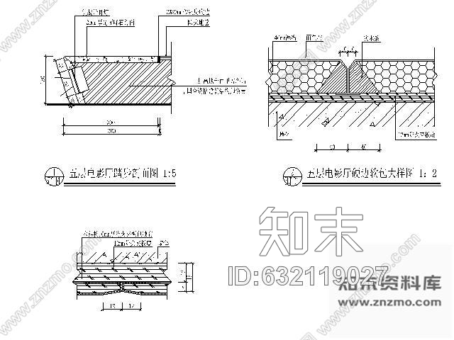 施工图国际会所康体区电影厅施工图cad施工图下载【ID:632119027】