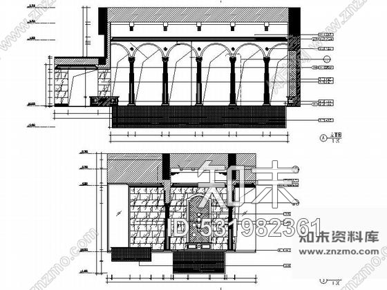 施工图上海豪华古典二层别墅欧式风格样板房装修图含效果图cad施工图下载【ID:531982361】