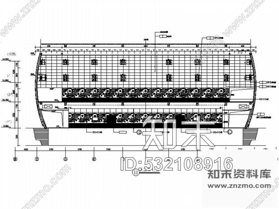 施工图甘肃兰州某会展中心大剧院兼会议中心竣工图cad施工图下载【ID:532108916】