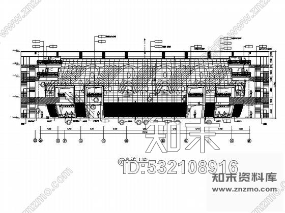 施工图甘肃兰州某会展中心大剧院兼会议中心竣工图cad施工图下载【ID:532108916】