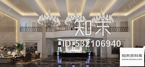 施工图安徽豪华欧式风格销售中心室内装修施工图图纸完整，推荐下载！cad施工图下载【ID:532106940】