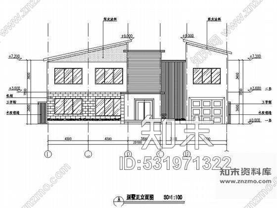 施工图深圳温泉酒店式别墅施工图含效果图施工图下载【ID:531971322】