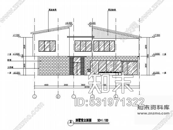 施工图深圳温泉酒店式别墅施工图含效果图施工图下载【ID:531971322】