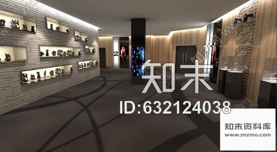 施工图南京时尚电影院室内装修图含效果cad施工图下载【ID:632124038】