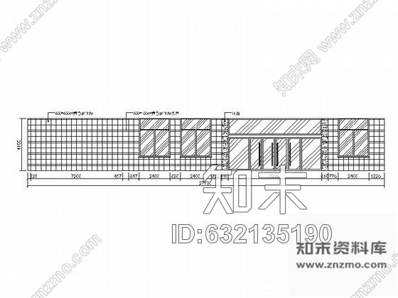 施工图大连现代简约大型图书馆室内设计CAD施工图含效果图cad施工图下载【ID:632135190】