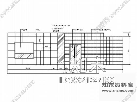 施工图大连现代简约大型图书馆室内设计CAD施工图含效果图cad施工图下载【ID:632135190】