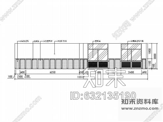 施工图大连现代简约大型图书馆室内设计CAD施工图含效果图cad施工图下载【ID:632135190】