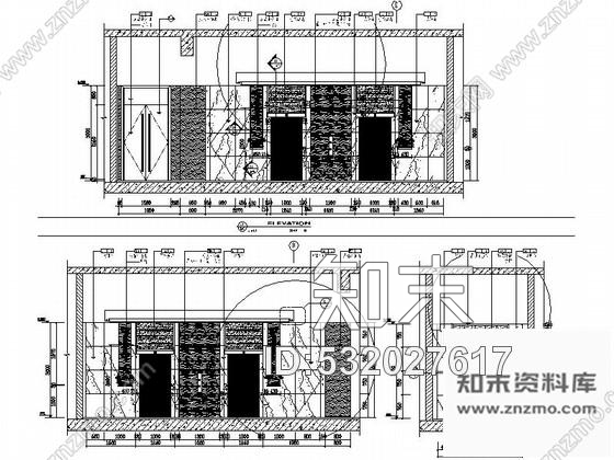 施工图江苏五星高层大饭店地下一层康体中心装修CAD施工图含效果cad施工图下载【ID:532027617】