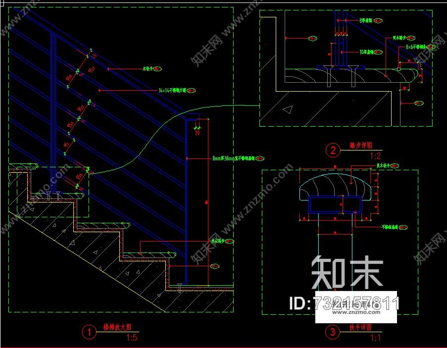 梁景华-深圳观谰湖高尔夫联体别墅北欧凤格室内cad施工图含完工照片施工图下载【ID:732157811】