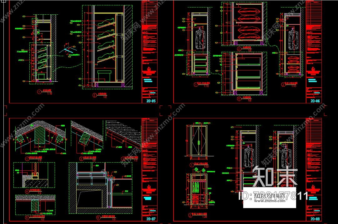 梁景华-深圳观谰湖高尔夫联体别墅北欧凤格室内cad施工图含完工照片施工图下载【ID:732157811】