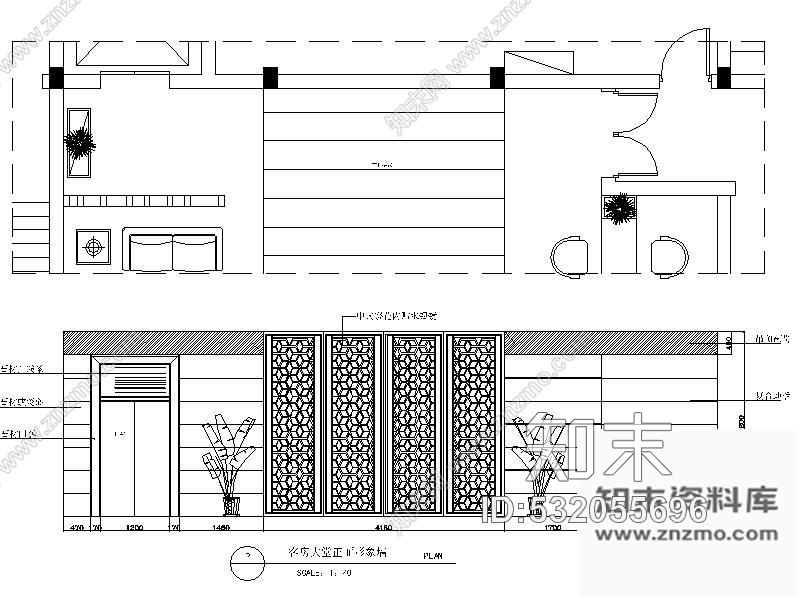 施工图某宾馆装修设计方案含效果cad施工图下载【ID:532055696】